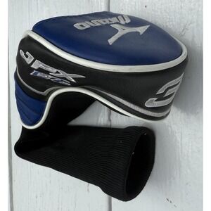 MIZUNO JPX EZ 3 Head Cover - Black & Blue